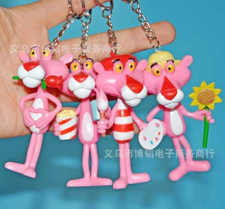 8cm%20Korean%20Cute%20Creative%20Cartoon%20Naughty%20Pink%20Panther%20Plush%20Keychain%20Ring%20Womens%20Bag%20Pendant%20-%20Image%203