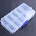 fasdaga 4Pcs 10-Slot Portable Plastic Resistors Electronic Component Case Box. 