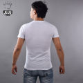 JUJU Wears Light Melange Grey Colour Buddha Eye Printed Cotton Tshirt For Unisex. 
