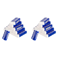 Spreeshop 24 Pack Pencil Erasers, White Erasers for School, Art Erasers for Kids Drawing Bulk. 