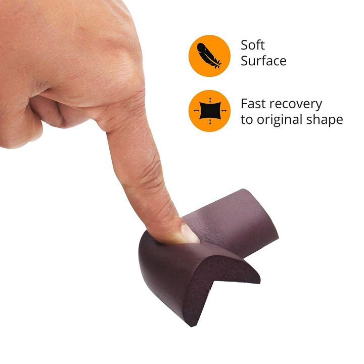 8%20Pieces%20of%20Baby%20Proofing%20Corner%20Guards%20I%20Pre-Taped%20Corner%20Protectors%20I%20Child%20Safety%20Edge%20Guards%20I%208%20Pieces%20Brown%20%7C%20%20Foam%20Table%20Corner%20Guard%20Protector%20Furniture,%20Sharp%20Corner%20Cushions%20for%20Baby%20Safety%20&%20Baby%20proofing%20%7C%20Furniture%20Protector%20-%20Image%204