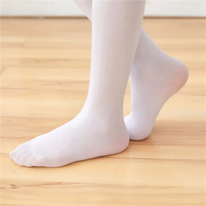 FORIDE%202X%20White%20Kids%20Girls%20Velvet%20Ballet%20Tights%20Dance%20Socks%20Microfiber%20Socks%20Professional%20Dance%20Leggings%20S%20-%20Image%206
