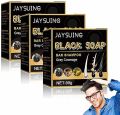 Jaysuing Permanent Black Hair Dye Soap Bar Sampoo For Men & Women-50g. 