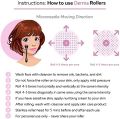 Derma Roller 0.5mm , Needle 540 Titanium Micro needles/ Skin & Face Care /Massage Tools Professional. 