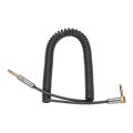 Curly Musical Instrument Audio Guitar Cable Cord. 