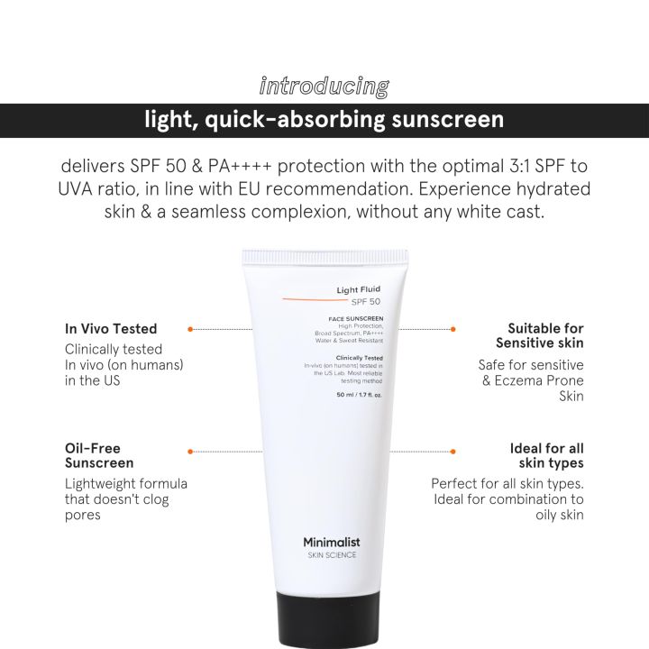 Minimalist%20Light%20Fluid%20Sunscreen%20SPF%2050%20for%20Oily%20Skin%20(PA++++)%20%7C%20Clinically%20Tested%20in%20US%7C%20No%20White%20Cast%20%7C%20Broad%20Spectrum%20%7C%20Lightweight,%20Water%20&%20Sweat%20Resistant%20%7C%20For%20Women%20&%20Men%20%7C%2050ml%20%7C%20From%20Haatbazar%20%7C%20Haat%20bazar%20%7C%20Haatbazaar%20%7C%20Hatbazar%20-%20Image%202