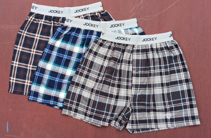 JaCKEY%20Pack%20Of%203%20Check%20Printed%20Boxer%20For%20Men%20-%20Image%202