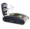 16 In 1 Multi Function Bike Bicycle Cycling Mechanic Repair Tool Kit - Black. 
