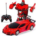 Remote Control Transforming Robot Car for Kids, for Boys and Girls. 