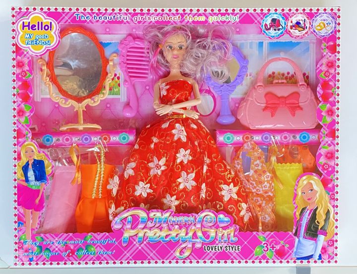Barbie%20Doll%20With%20Clothes%20And%20Makeup%20Sets%20-%20Image%206