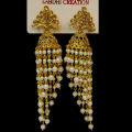 Golden Stylish Pijada  Earrings For Women. 