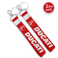 Ducati Printed Ribbon Keychain Key Chain Lanyard For Phone Case Wallet Ribbon For Women Bag Charms Cars Keyring Key Ring. 