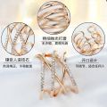 【Mega Ring Rose Gold Plated Diamond Zircon Multi-layer Ring Women's Elegant Fresh Ring Index Jewelry. 