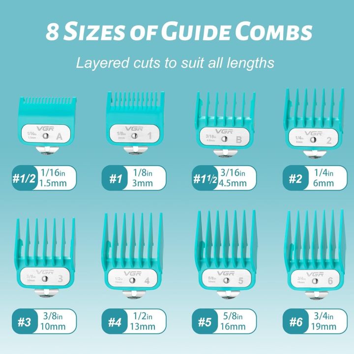 VGR%20Professional%20Magnetic%20Clipper%20Guide%20Combs%20Set%20(1.5mm-19mm)%20%7C%20Durable%208-Piece%20Metal%20Attachments%20For%20Precision%20Hair%20Trimming%20&%20Styling%20(Green)%20-%20Image%202