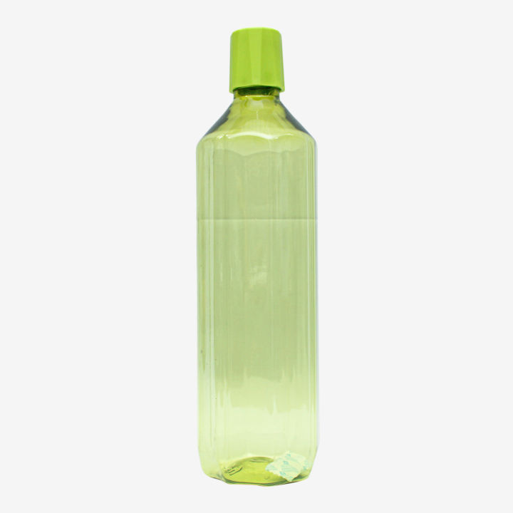 Green Color Plain Design Plastic Water Bottle