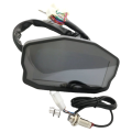 Digital Motorcycle Speedometer LED Dashboard RPM for Parts Accessories. 