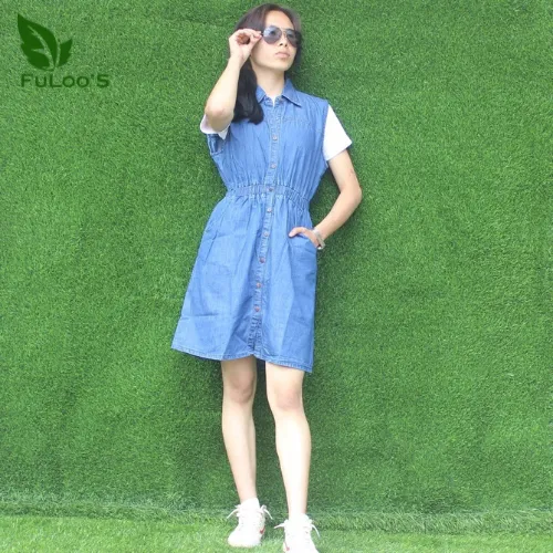 Fuloo%20Denim%20Dress%20In%20Blue%20For%20Women%20-%20Fashion%20%7C%20One%20Piece%20For%20Women%20%7C%20Women'S%20Wear%20%7C%20Denim%20Dress%20For%20Women%20%7C%20-%20Image%202
