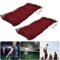 Durable Standard Badminton Net Easy Setup Replacement Tennis Net Foldable Volleyball Net for Sports Practice Entertainment Competition. 