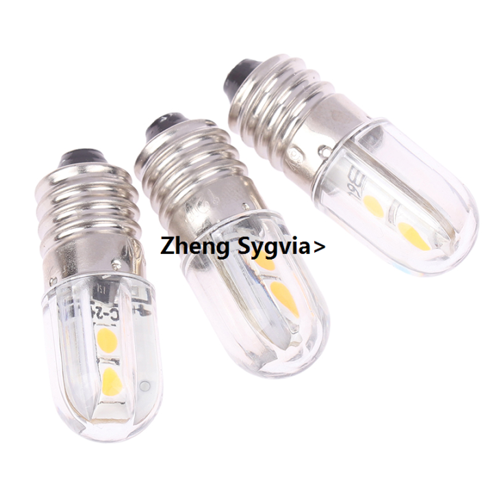 Haodeguiguo SSD LED Headlight Bulb Flashlight Replacement Light 4 LED Bulb 24V6V Bulb LEDE10 Luxury 12V Upgrade Indicator Motorcycle Bulb