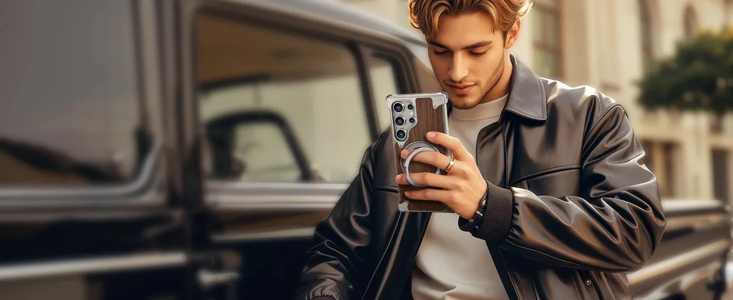 EcoGuard Wood MagSafe Case Samsung