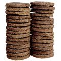 Original Organic Desi Cow Dung Guitha for Hawan, Pujan Religious Purpose & Compost ( Round 10cm ) Pack of 5. 