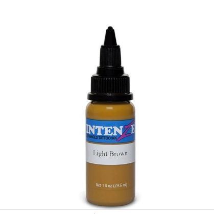 Intenze Light Brown Tattoo Ink 1 oz ( 30 ml )