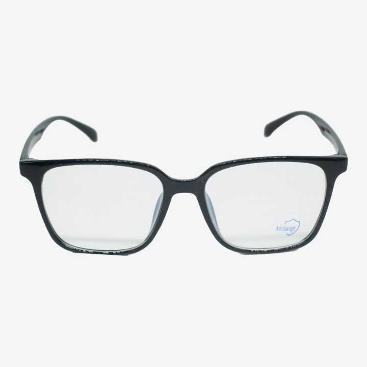 Unisex Black Color Wayfarer Style Blue Ray Cut Glasses