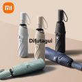 Difutagui Xiaomi Automatic Umbrella Female Women For Girls Gift The Portable Sun Mini Protection Folding Small Rain Windproof UV. 