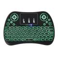 Rechargable Mini Wireless Touchpad keyboard Mouse Combo with Backlight. 