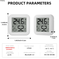 Sutuiying Newest Tuya Bluetooth Temperature Humidity Sensor LCD Thermometer New Mini Smart Electric Hygrometer APP Remote Control Home. 