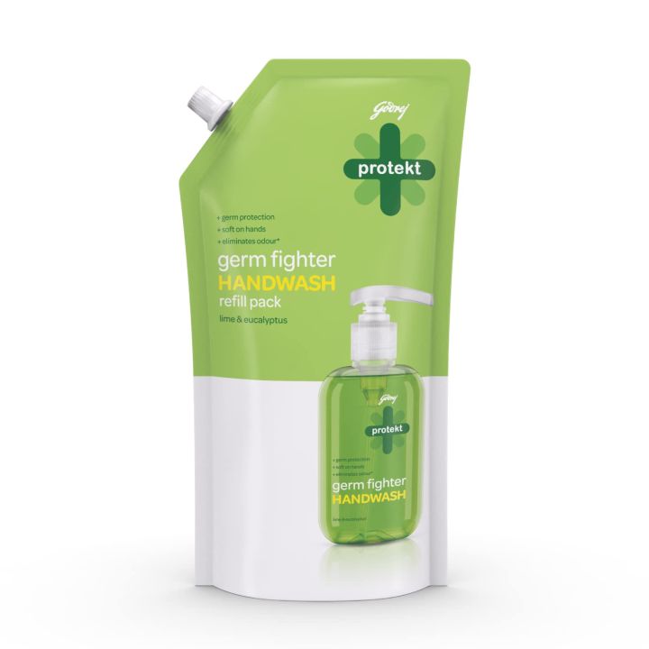 Germ Fighter Handwash Refill Pack | Lime & Eucalyptus | Germ Protection & Soft on Hands - 725ml | From Haatbazar | Haat bazar | Haatbazaar | Hatbazar