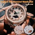 HOT Luxury Diamond Watch Dial For GA2100 GA2100 DIY Watch Mod kit Dial Scale For GA-2100 GA2110 Modification Watch Parts Accessories. 