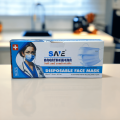 Save Surgical Face Mask With Melt Blown Filter | BFE 98% | Adult Facemask Blue. 