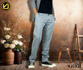 VIRJEANS (VJC838) Summer Chinos Trouser For Men-Sky Blue. 