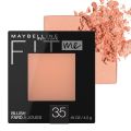 Maybelline New York Blush, True to Colour Result, Fit Me Blush, 35 Coral, 4.5 g. 