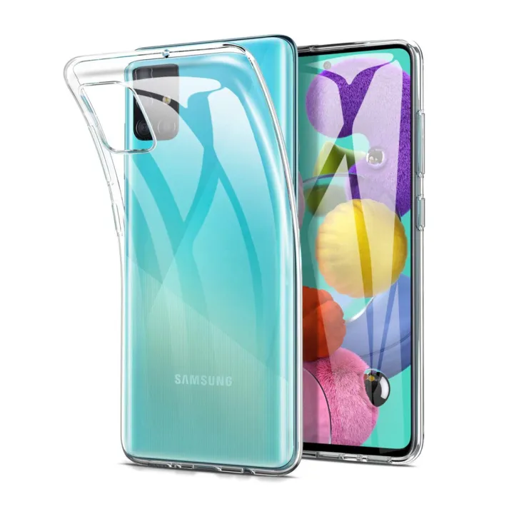 Samsung%20Galaxy%20A51%20Premium%20Clear%20Transparent%20Case%20+%20Rubber%20Case%20-Soft%20Protective%20Cover%20-%20Image%202