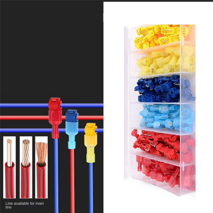 120%20Pcs/60%20Pairs%20Quick%20Splice%20Wire%20Terminals%20T-Tap%20Self-Stripping%20-%20Image%203