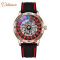 Dulunwe brand new fashionable business waterproof automatic mechanical men's watch. 