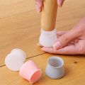 16 PCS Silicone Chair Leg Caps Non-slip Furniture Anti Vibration Feet Pads. 