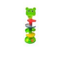 Small Ball Drop Roll Swirling Learning Tower Go Ball Ramp Stack Developmental Educational Toy Set For Kids. 
