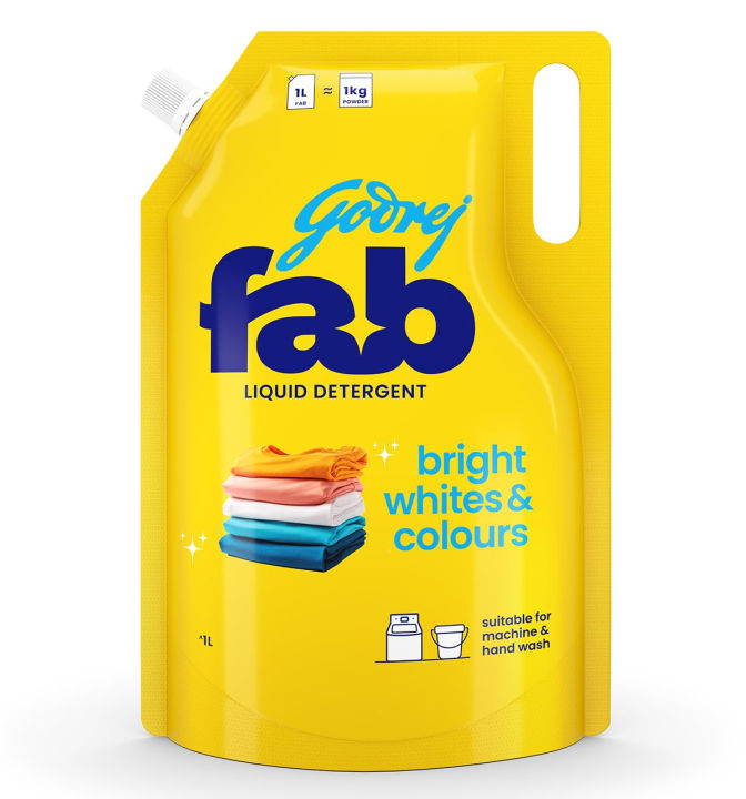 Godrej FAB Liquid Detergent 1 Ltr