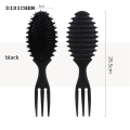DISICHEN Profesional Bounce Curl Define Styling Brush Curls Define Brush Update Boar Bristle Detangling Anti-static Shaping Defining Curls Hair Comb. 