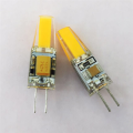 ARELENE 10PCS Mini G4 LED COB Lamp 3W Bulb Candle Lights Replace 30W 40W Halogen for Chandelier Spotlight, AC220V Cold White. 