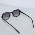 Black Frame And Blue Lens Sunglasses(Unisex). 