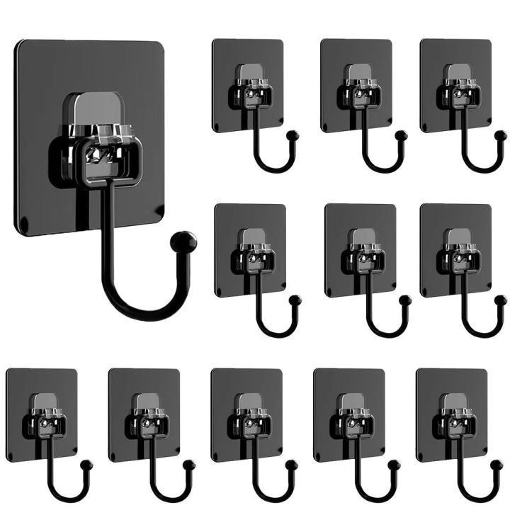 20 Pcs New Black Command Hook Heavy Duty Strong Bearing Capacity ...