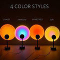 RGB 16 Color USB Sunset Projection Lamp. 