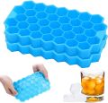 Silicone Honeycomb Design Ice Cube Tray. 