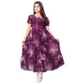 Women's Maxi Dress Long Purple Blue Color Gown Eveningwear. 