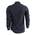 Kapsule9 Dark Blue Lining Shirt For Men. 