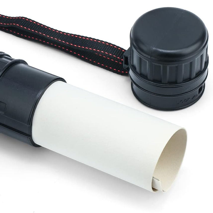 Zishfas%20Roll-up%20Art%20Container%20Large%20Capacity%20Poster%20Tube%20Holder%20with%20Shoulder%20Strap%20for%20Blueprint%20Document%20Storage%20Extendable%20for%20Small%20-%20Image%203